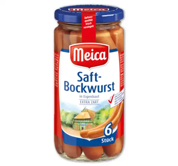 Bild 1 von MEICA Saft-Bockwurst oder Geflügel-Würstchen*