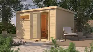 Saunahaus Telo 6 naturbelassen