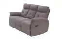 Bild 3 von 3tlg. Relaxsofa-Set mit 5 Relaxfunktionen - Braun