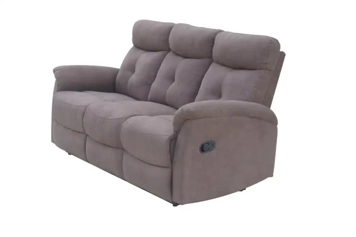 Bild 3 von 3tlg. Relaxsofa-Set mit 5 Relaxfunktionen - Braun