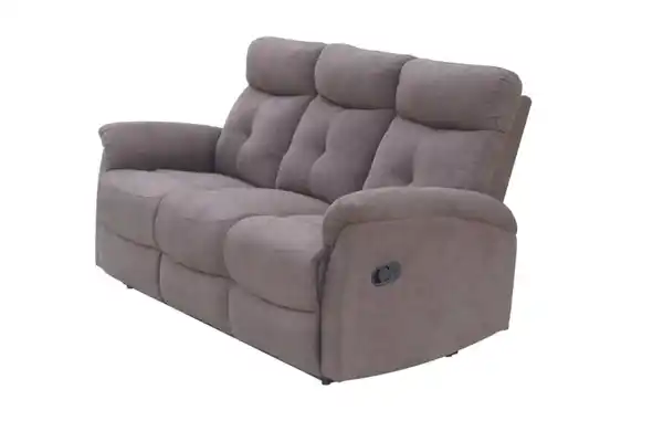 Bild 3 von 3tlg. Relaxsofa-Set mit 5 Relaxfunktionen - Braun
