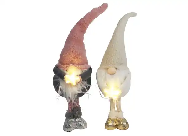 Bild 1 von Weihnachtswichtel mit LED-Stern 50cm