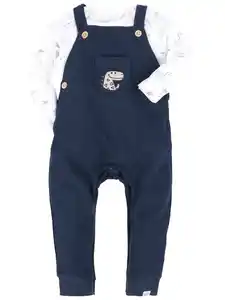 Baby Jungen Set, 2tlg., best. aus Langarmshirt und Hose Blau