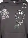 Bild 3 von Herren Hoodie mit coolem Print Grau