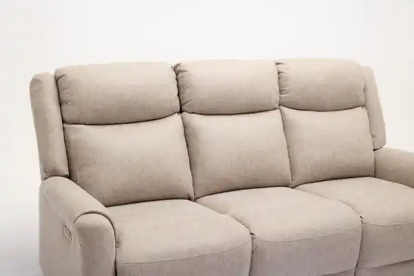 Bild 3 von Elektrische Relaxsofa-Set 3 tlg. - Hellbraun