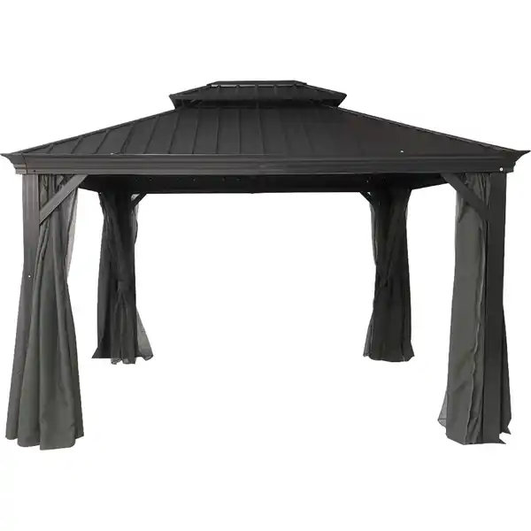 Bild 1 von Garten Pavillon-/ Pergola Prato, ca. 360 x 480 x 290 cm - Anthrazit
