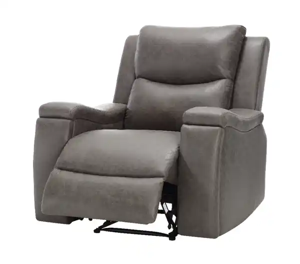 Bild 4 von Polstergarnitur 3tlg. mit 5 Relaxfunktionen - Grau