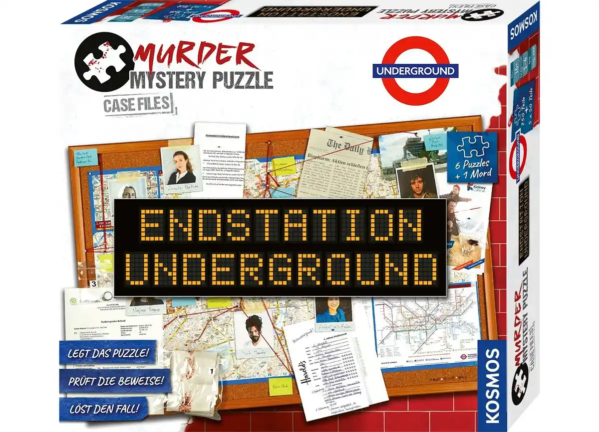 Bild 1 von KOSMOS Murder Mystery Puzzle
