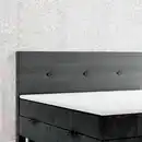 Bild 2 von Boxspringbett RIO mit Bettkasten, ca. 180 x 200 cm - Schwarz