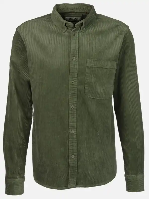 Bild 1 von Herren Cordhemd Grün