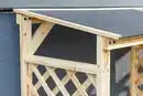 Bild 3 von Brennholzregal Outdoor aus Tannenholz, ca. 234 x 68 x 148 cm