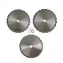 Bild 1 von HW-Sägeblattset 3tlg. Ø 250mm