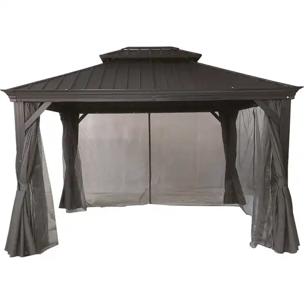 Bild 3 von Garten Pavillon-/ Pergola Prato, ca. 360 x 480 x 290 cm - Anthrazit