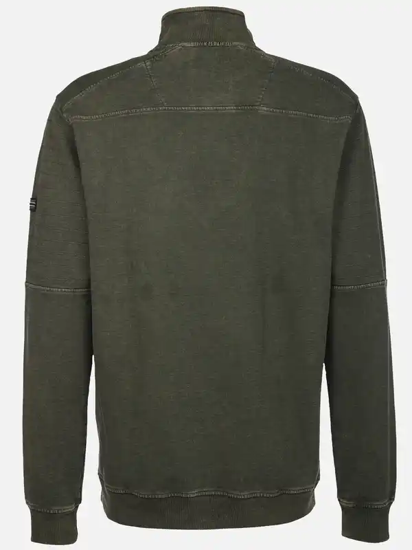 Bild 2 von Herren Sweattroyer in used Optik Oliv