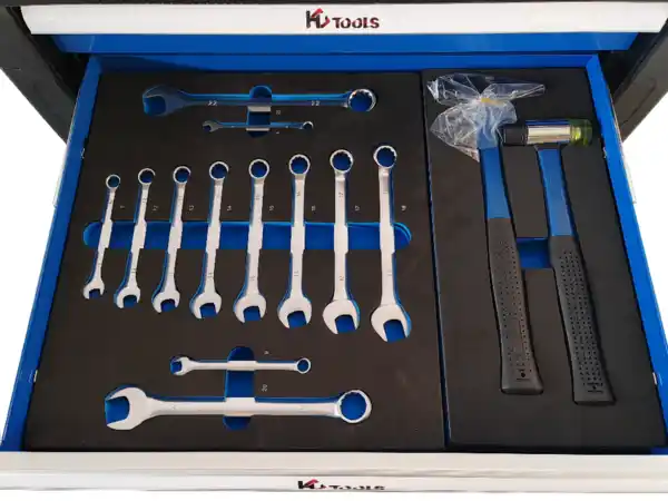 Bild 4 von Werkstattwagen Werkzeugwagen mit 7 Schubladen 263tlg.