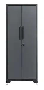 Werkstatt Stahl Hochschrank pulverbeschichtet verschließbar 3 Fächer 75x 47x 193cm