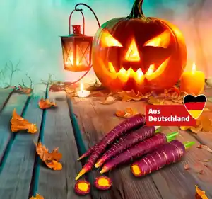Deutsche Halloween-Karotten*