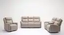 Bild 1 von Elektrische Relaxsofa-Set 3 tlg. - Hellbraun
