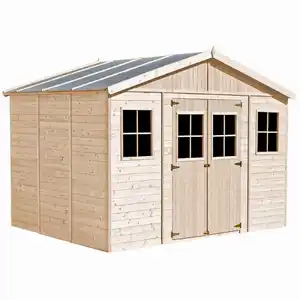 Timbela Gartenhaus / Gerätehaus aus Holz mit Boden