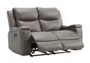 Bild 2 von Polstergarnitur 3tlg. mit 5 Relaxfunktionen - Grau
