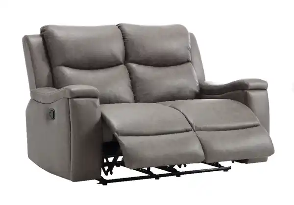 Bild 2 von Polstergarnitur 3tlg. mit 5 Relaxfunktionen - Grau