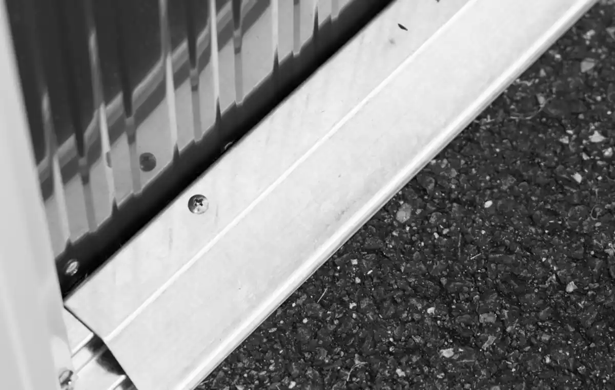 Bild 4 von Metallgerätehaus "San Marino", ca. 303 x 236 x 190 cm - Grau