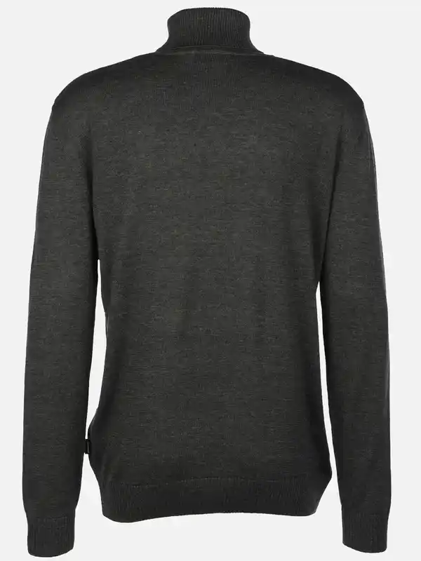 Bild 2 von Herren Feinstrickrolli unifarben Grau