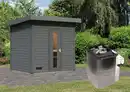 Bild 2 von Saunahaus Telo 3 terragrau