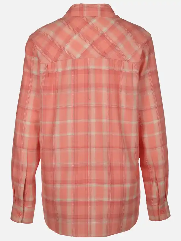 Bild 2 von Damen Flanellbluse mit Karos Orange