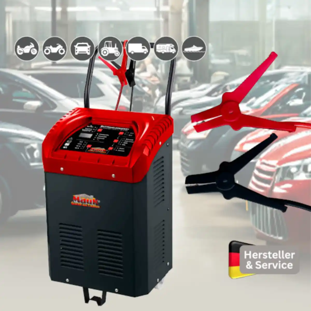 Bild 3 von Batterieladegerät Trolly mit Jumpstart 40 A Max.