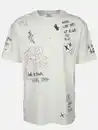 Bild 1 von Herren Shirt mit coolem Print Weiß