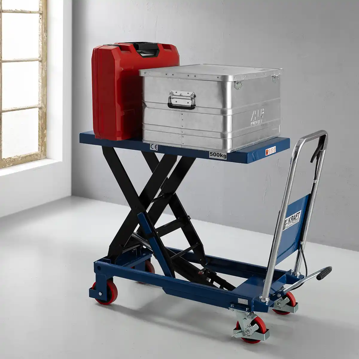 Bild 2 von Kraft Werkzeug Scherenhubtisch 500 kg