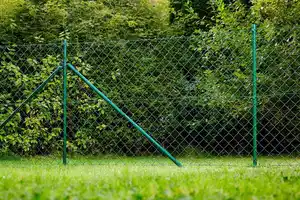Maschendrahtzaun Komplett-Set L25m x H125cm - Grün