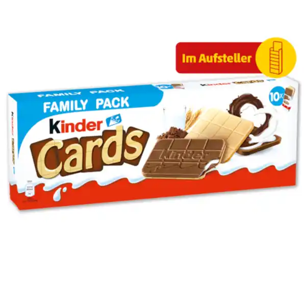 Bild 1 von FERRERO Kinder Cards*