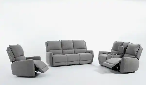 Bild 1 von Happy Home Elektr. Relaxsofa-Set HSS15-GRA