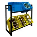 Bild 3 von Getränkekistenregal für 6 Kisten, ca. 104 x 33 x 84 cm