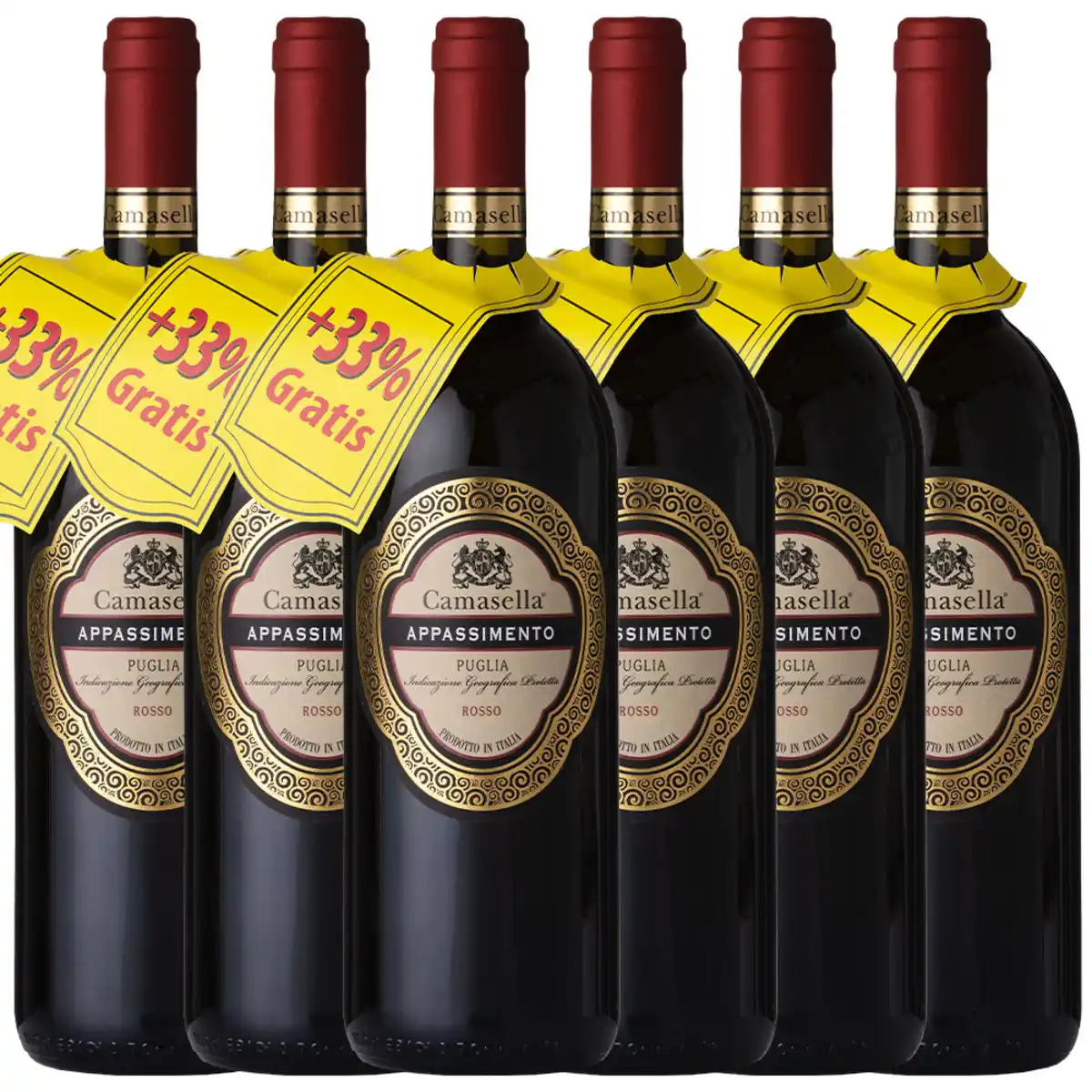 Bild 1 von Appassimento Rosso Puglia IGT - Italien, +33% Gratis, - 6er Paket