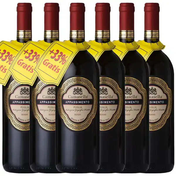 Bild 1 von Appassimento Rosso Puglia IGT - Italien, +33% Gratis, - 6er Paket