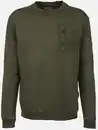 Bild 1 von Herren Sweatshirt mit Brusttasche Oliv