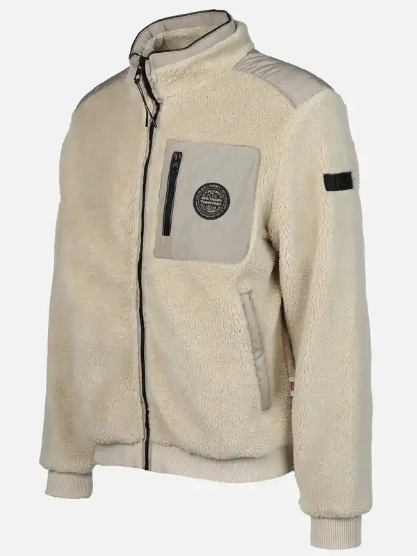Bild 3 von Herren Teddyjacke Beige