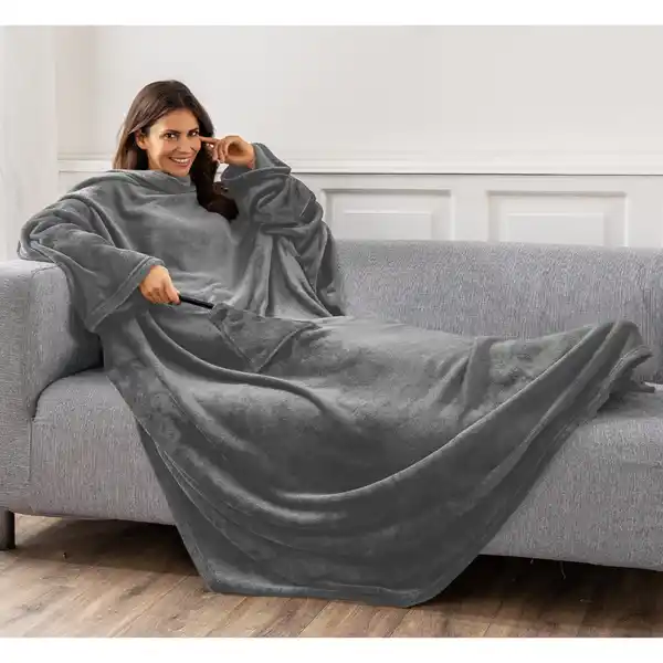 Bild 1 von Kuschelige Decke mit Ärmeln