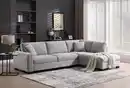 Bild 1 von Ecksofa - Hellgrau