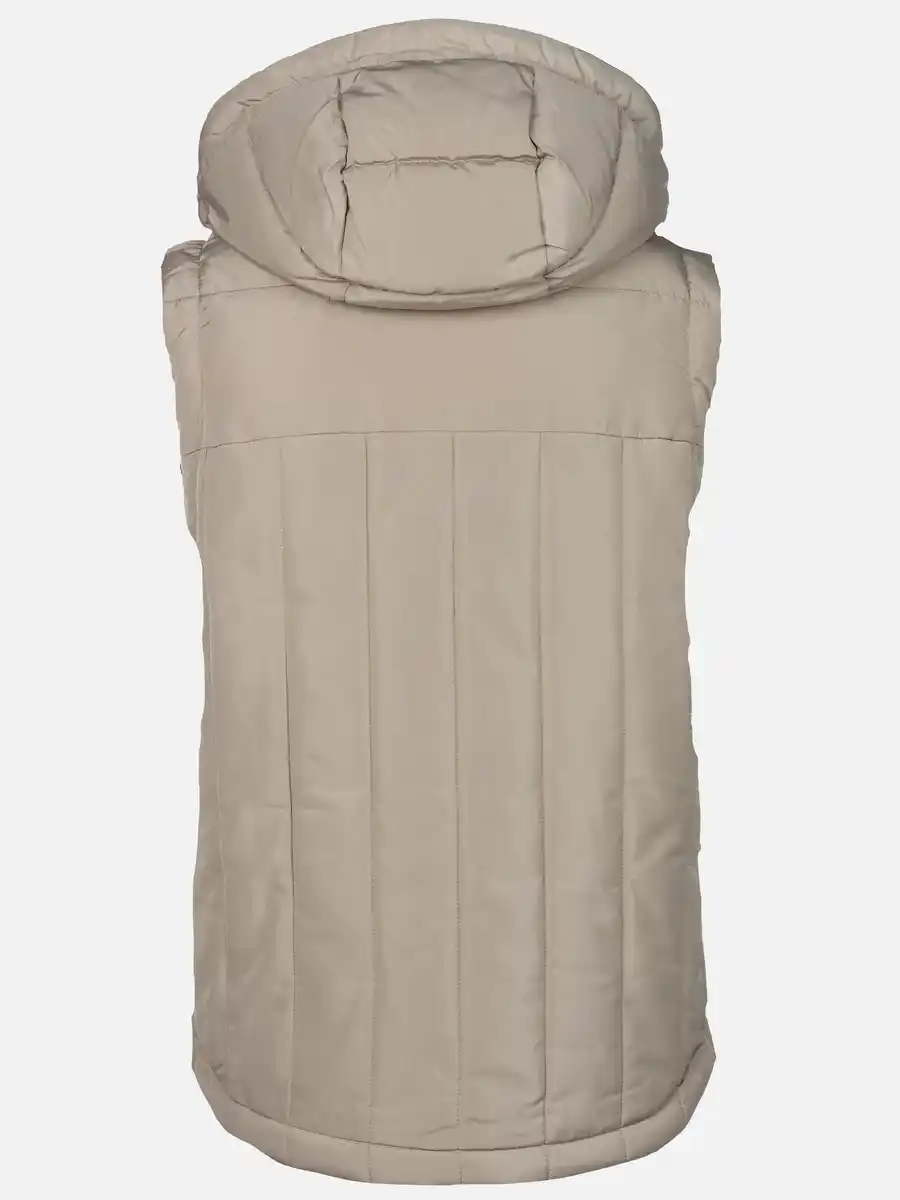 Bild 2 von Herren Weste im Materialmix Beige