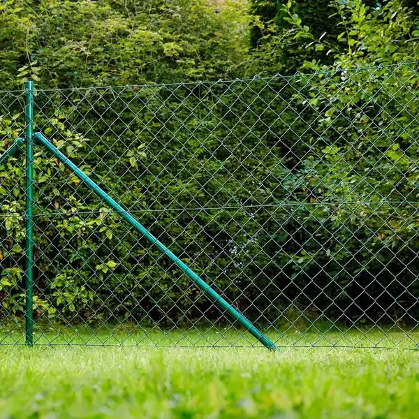 Bild 2 von Maschendrahtzaun Komplett-Set L25m x H125cm - Grün