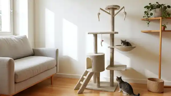 Bild 1 von Katzen Kratzbaum, ca. 50 x 35 x 131 cm