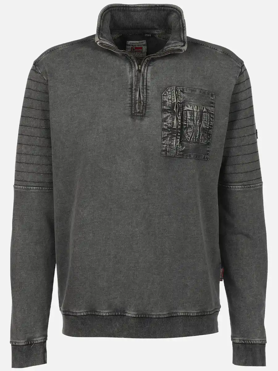 Bild 1 von Herren Sweattroyer in used Optik Silber