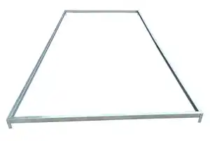 Stahlfundament für Gewächshäuser, ca. 450 x 255 x 12 cm