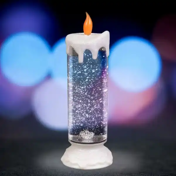 Bild 1 von LED-Glitterkerze mit Farbwechsel