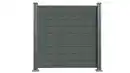 Bild 1 von WPC-Sichtschutzzaun Valla - 5x Element + 6x Pfosten - Grau