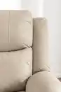 Bild 3 von TV-Relaxsessel mit verstellbarer Relaxfunktion, ca. 96 x 87 x 108 cm - Creme in Lederoptik